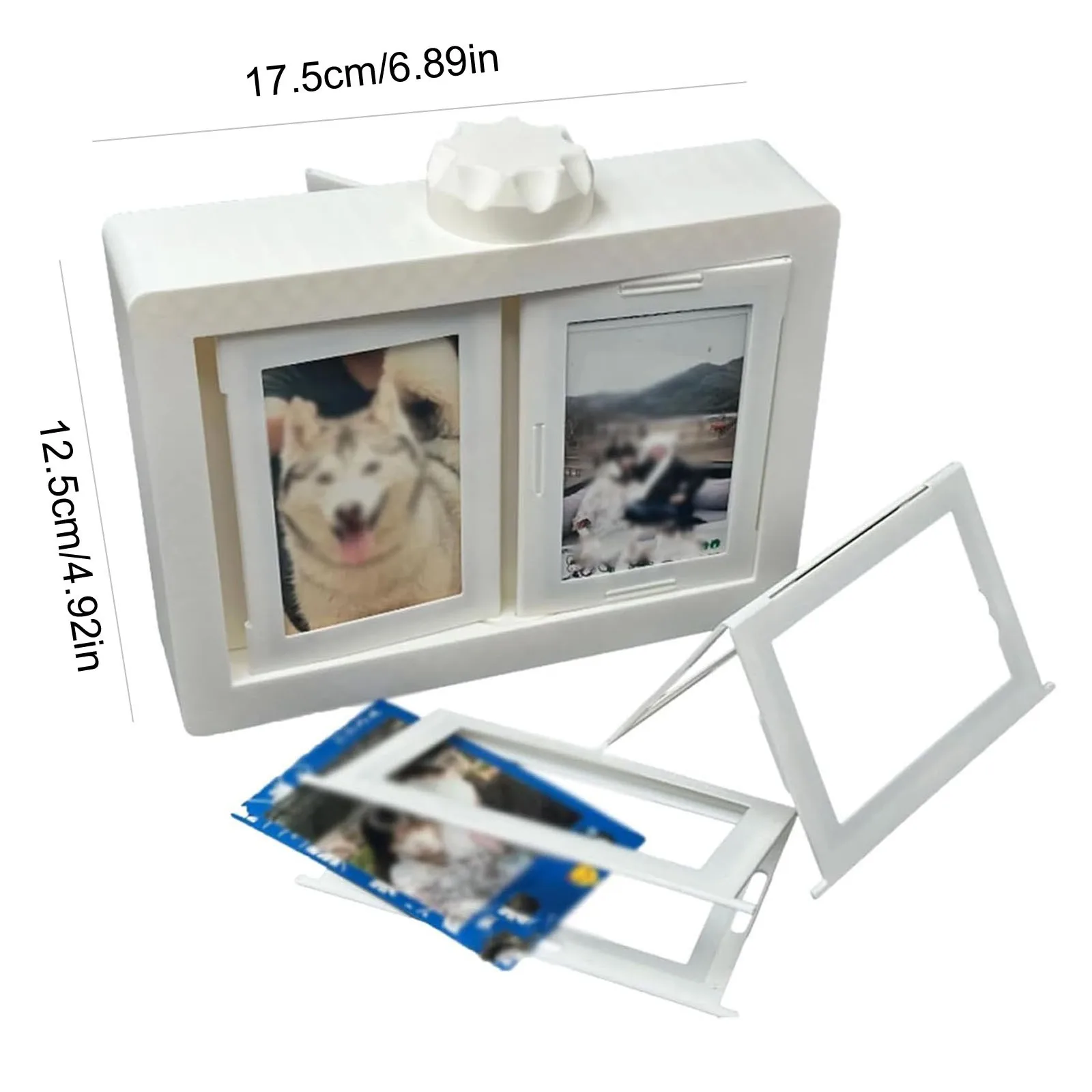 Personalizowany biurkowy obracany flipbook ze zdjęciami 🎁