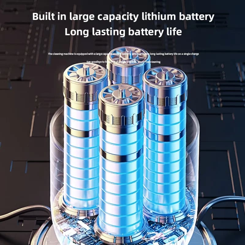 Elektryczny automatyczny czyścik pędzli z szybkim suszeniem 💨