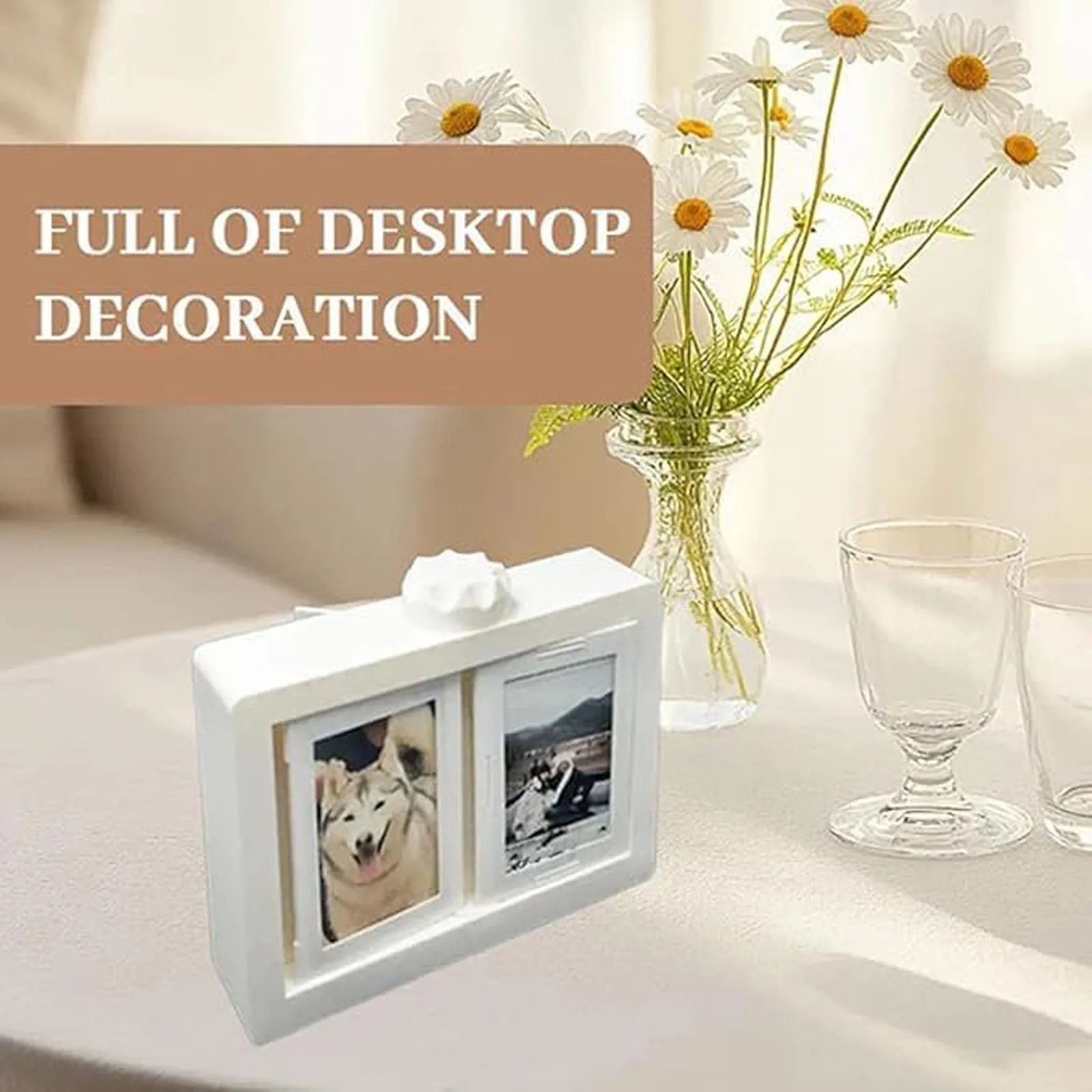 Personalizowany biurkowy obracany flipbook ze zdjęciami 🎁